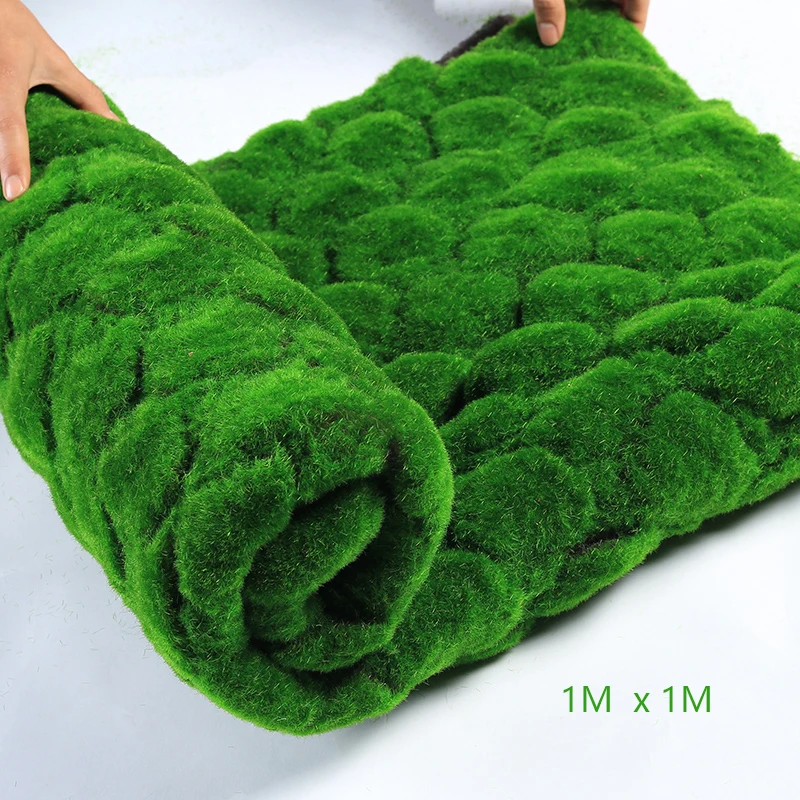 Preserved Moss Sheet - Mousse Artificielle, Fausses Plantes Vertes, pour