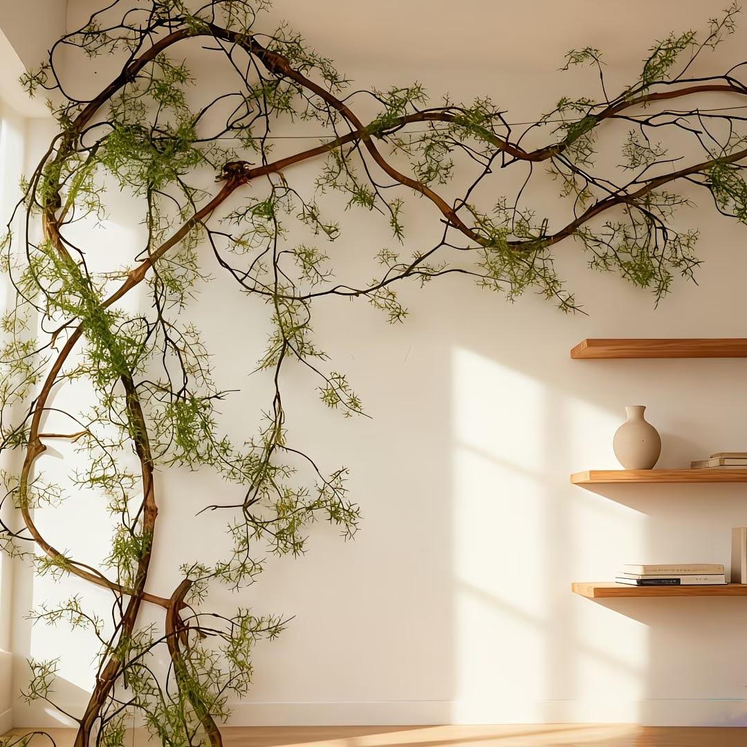 Preserved Moss Sheet - Simulations de brindilles d'arbres en forme
