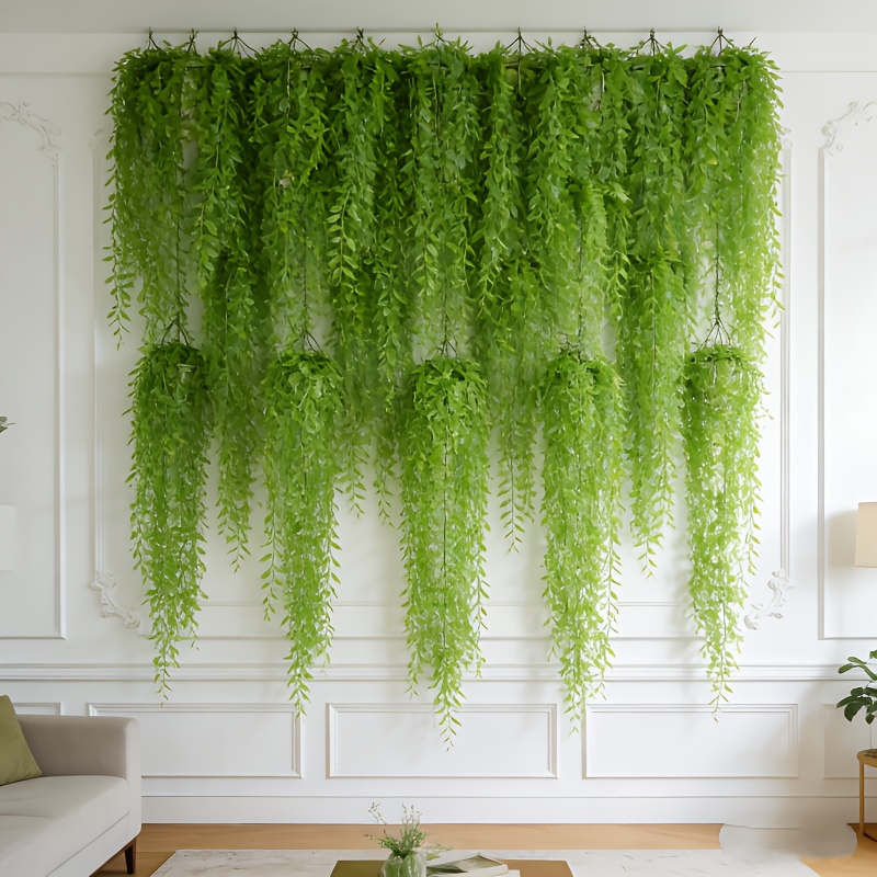 Preserved Moss Sheet - Lot de 10 vignes artificielles suspendues