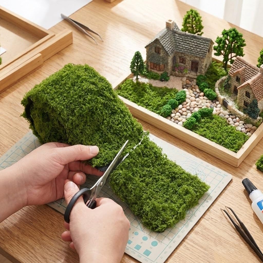 Chemin de table en mousse arti - Preserved Moss Sheet avis et prix