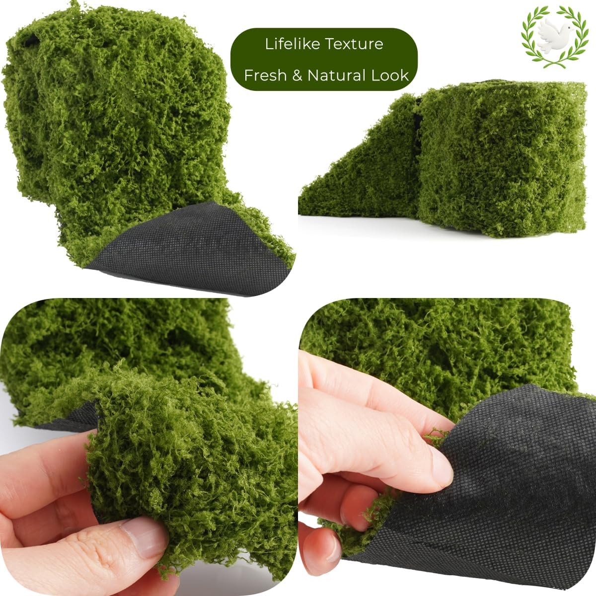 Chemin de table en mousse arti - Preserved Moss Sheet avis et prix